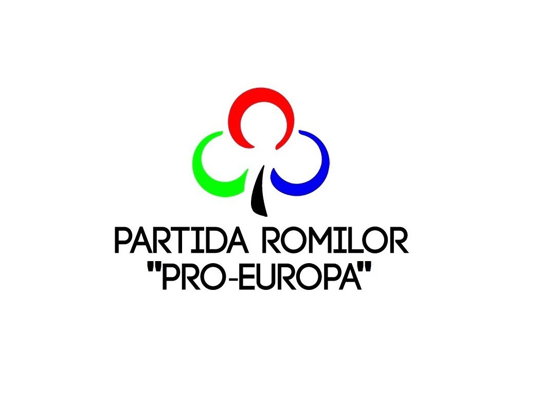 Logo PARTIDA ROMILOR PRO-EUROPA